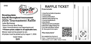 Raffle Tickets – Rippin Lips For Red