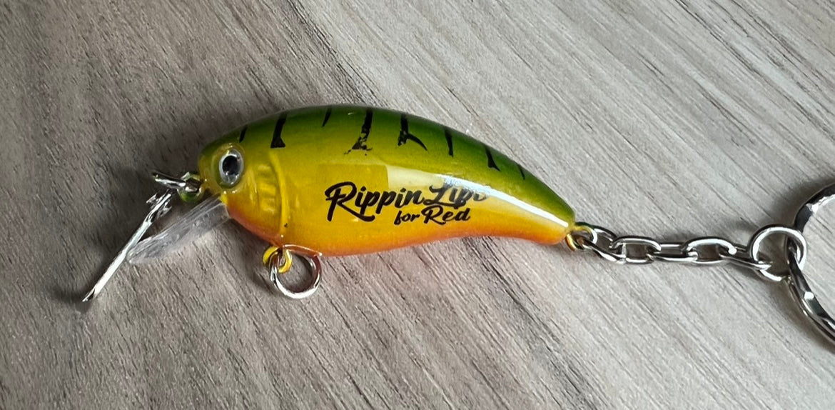 Promotional Small Spoon Fishing Lure Keychain